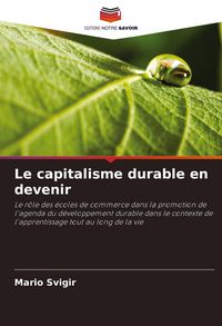 Produktbild: Le capitalisme durable en devenir