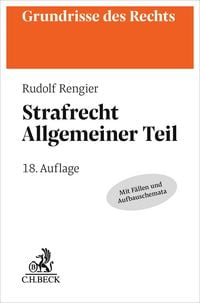 Produktbild: Strafrecht Allgemeiner Teil