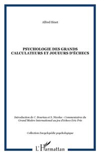 Produktbild: Psychologie des grands calculateurs et j
