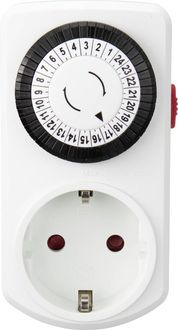 Steckdosen-Zeitschaltuhr - analog