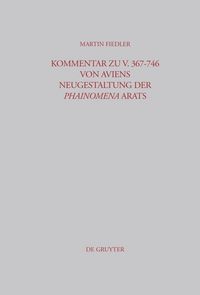 Produktbild: Kommentar zu V. 367-746 von Aviens Neugestaltung der Phainomena Arats