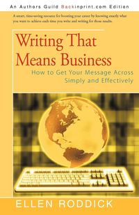 Produktbild: Writing That Means Business