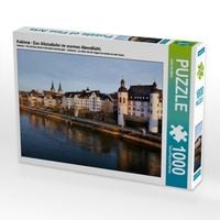 Produktbild: CALVENDO Puzzle Koblenz - Das Altstadtufer im warmen Abendlicht. | 1000 Teile Lege-Gr&ouml;&szlig;e 64x48cm Foto-Puzzle f&uuml;r gl&uuml;ckliche Stunden