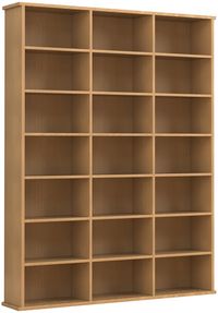Produktbild: Holz CD DVD Standregal B&uuml;cherregal Regal Megosa M