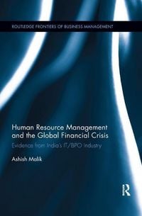 Produktbild: Malik, A: Human Resource Management and the Global Financial