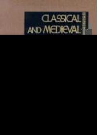 Produktbild: Classical and Medieval Literature Criticism