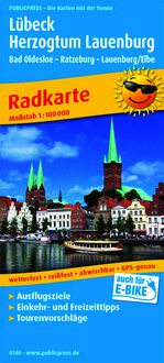 Produktbild: L&uuml;beck - Herzogtum Lauenburg, Bad Oldesloe - Ratzeburg - Lauenburg/Elbe 1:100 000