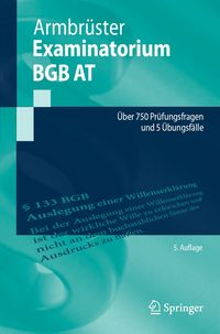Produktbild: Examinatorium BGB AT