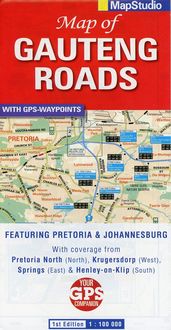 Produktbild: Guateng Roads  1 : 100 000