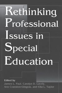 Produktbild: Rethinking Professional Issues in Special Education