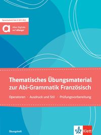 Produktbild: Thematisches &Uuml;bungsmaterial zur Abi-Grammatik Franz&ouml;sisch