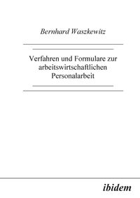 Produktbild: Waszkewitz, B: Verfahren und Formulare zur arbeitswirtschaft