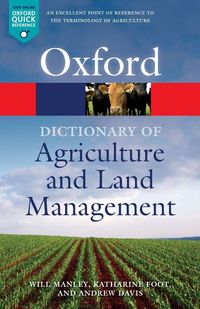 Produktbild: Dictionary of Agriculture and Land Management