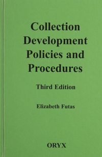 Produktbild: Collection Development Policies and Procedures