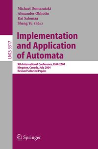 Produktbild: Implementation and Application of Automata