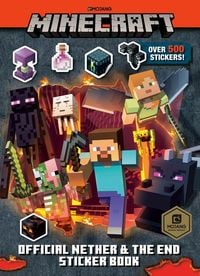 Produktbild: Minecraft Official the Nether and the End Sticker Book (Minecraft)