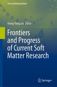 Produktbild: Frontiers and Progress of Current Soft Matter Research