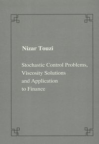 Produktbild: Stochastic control problems, viscosity solutions and application to finance