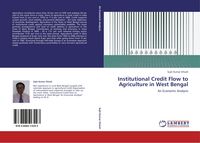Produktbild: Institutional Credit Flow to Agriculture in West Bengal