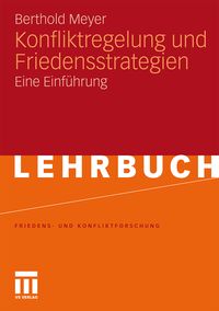 Produktbild: Konfliktregelung und Friedensstrategien