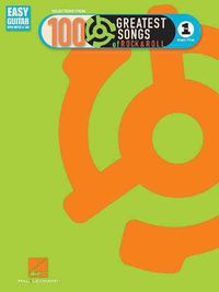 Produktbild: Vh1s 100 Greatest Songs of Rock and Roll Easy Guitar Songbook Notes and Tab for Classic Hits Beginner Rock Guitar Sheet Music Includes Hey Jude, American Pie, Smells Like Teen Spirit