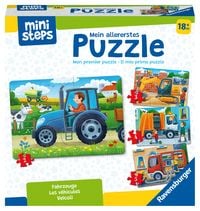Produktbild: Ministeps Mein allererstes Puzzle: Fahrzeuge - ab 18 Monate