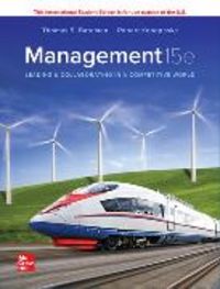 Produktbild: Konopaske, R: Management: Leading & Collaborating in a Compe