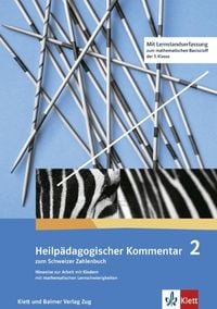 Produktbild: Schweizer Zahlenbuch 2 / Heilp&auml;dagogischer Kommentar zum Schweizer Zahlenbuch 2