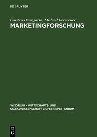 Produktbild: Marketingforschung