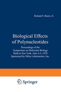 Produktbild: Biological Effects of Polynucleotides