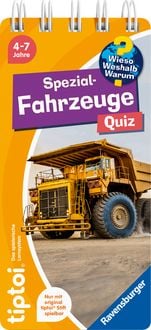 Produktbild: Tiptoi&reg; Wieso? Weshalb? Warum? Quiz - Spezialfahrzeuge
