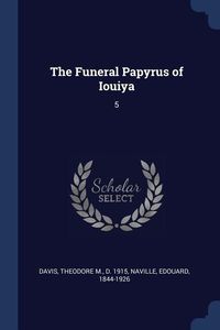 Produktbild: The Funeral Papyrus of Iouiya