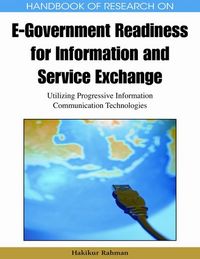 Produktbild: Handbook of Research on E-Government Readiness for Information and Service Exchange: Utilizing Progressive Information Communication Technologies