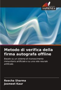 Produktbild: Metodo di verifica della firma autografa offline