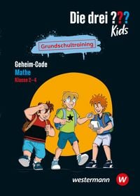 Bild vom Artikel Die drei ??? Kids - Grundschultraining. Geheim-Code Mathe 2-4 vom Autor Elke Stolzenburg