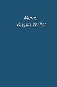 Produktbild: Memo Krypto Wallet