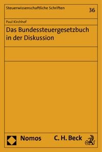Produktbild: Das Bundessteuergesetzbuch in der Diskussion