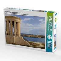Produktbild: CALVENDO Puzzle Siege Bell War Memorial, Valletta | 1000 Teile Lege-Gr&ouml;&szlig;e 64x48cm Foto-Puzzle f&uuml;r gl&uuml;ckliche Stunden