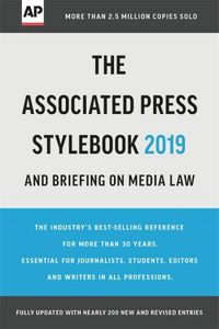 Produktbild: Associated Pr Stylebook 2019