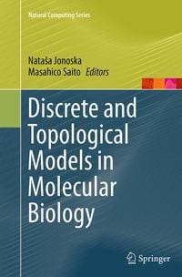 Produktbild: Discrete and Topological Models in Molecular Biology