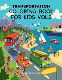 Produktbild: Transportation Coloring Book for Kids vol.2
