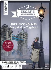 Escape Adventures – Sherlock Holmes: Das geheime Tagebuch (NEUE Codeschablone für mehr Rätselspaß) von Autorenteam Pfeffermind