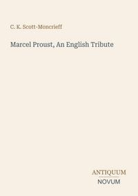 Produktbild: Marcel Proust, An English Tribute