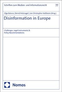 Produktbild: Disinformation in Europe
