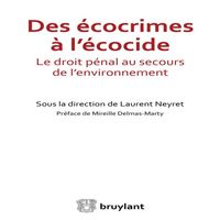 Produktbild: Des &eacute;cocrimes &agrave; l'&eacute;cocide