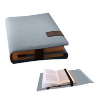 Produktbild: BookSKIN Buch Einband (Gr&ouml;&szlig;enverstellbar) in Himmel-Blau mit Lesezeichen