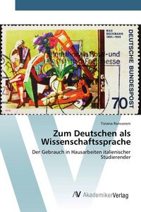 Produktbild: Zum Deutschen als Wissenschaftssprache