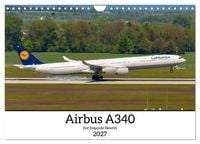 Produktbild: Airbus A340 Der fliegende Bleistift (Wandkalender 2027 DIN A4 quer), CALVENDO Monatskalender