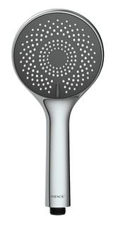 Produktbild: Duschkopf Watersaving Grau &Oslash; 11 cm, Universal-Handbrause mit Wasserspar-System