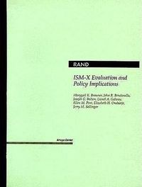 Produktbild: ISM-X Evaluation and Policy Implications